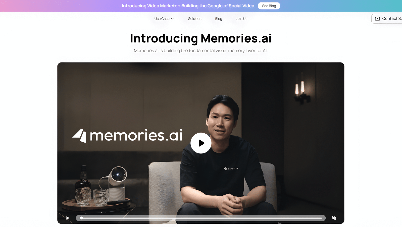 Memories.ai video recognition tool 2025 analyzing multiple surveillance feeds using AI memory technology
