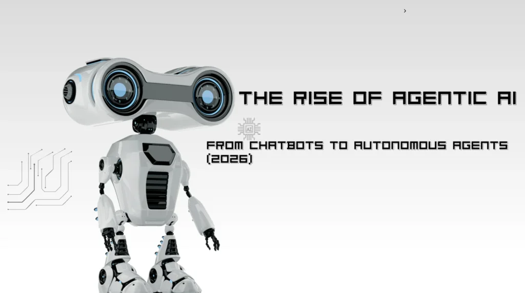 Cinematic visualization of Agentic AI core managing global autonomous operations with glowing data streams connecting emails and code.